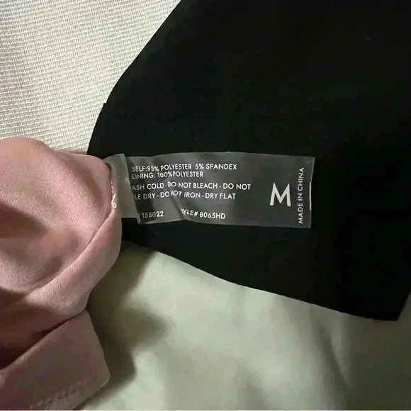 Moda Glam Soft Pink Cocktail Mini Dress NWT - Picture 5 of 6